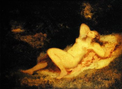 Ninfa Dormiente, c.1850-60 da Narcisse Virgile Diaz de la Peña